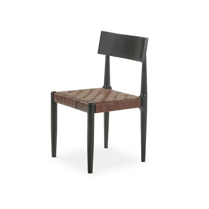 Chair in brown wood