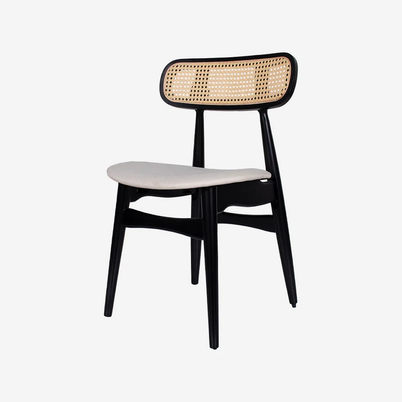 Chair in natural wood, 50 cm
