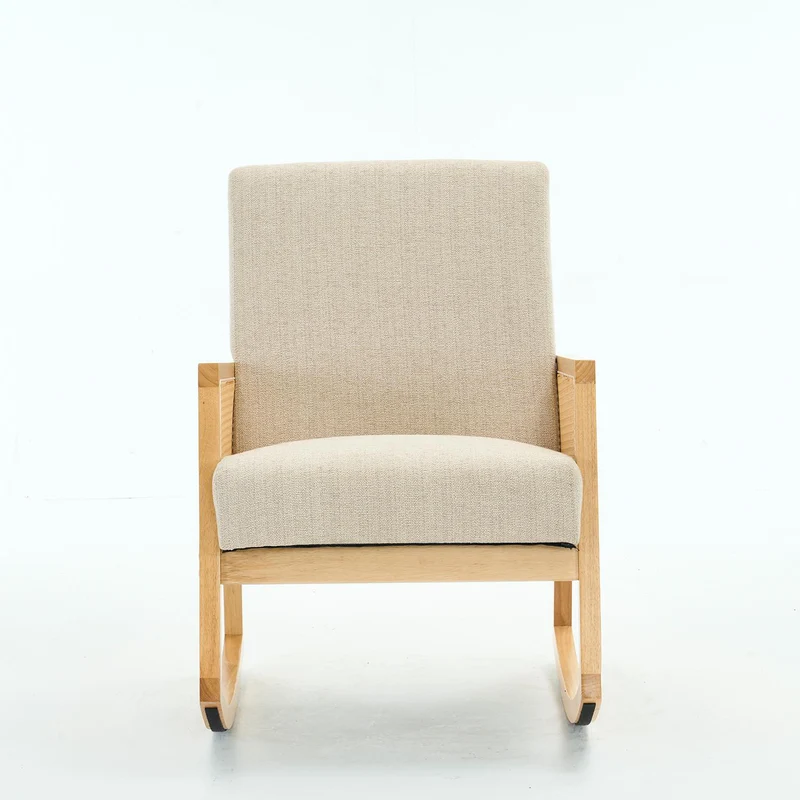 Mecedora Bari Lino Beige