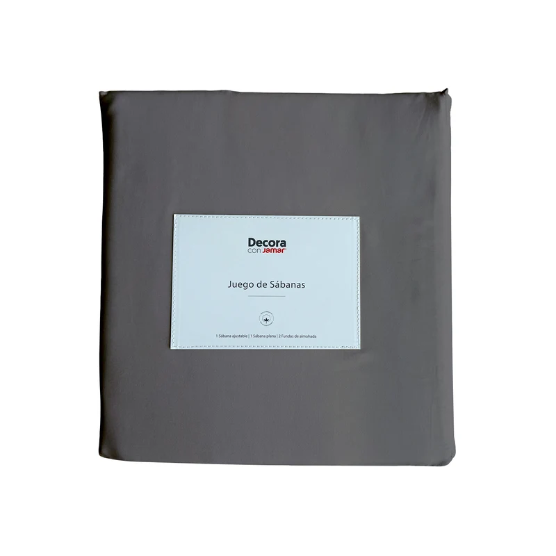 Jgosabana Gris Oscuro Doble 100% Alg