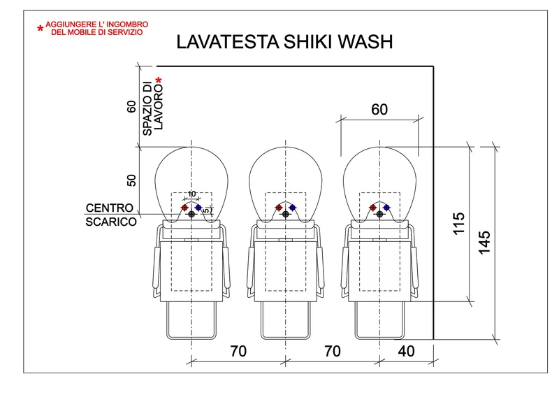 Takara Belmont Rückwärtswaschanlage Shiki Wash