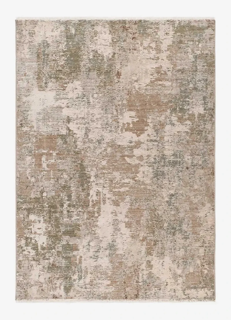 Ona 52093 rug in abstract style, green