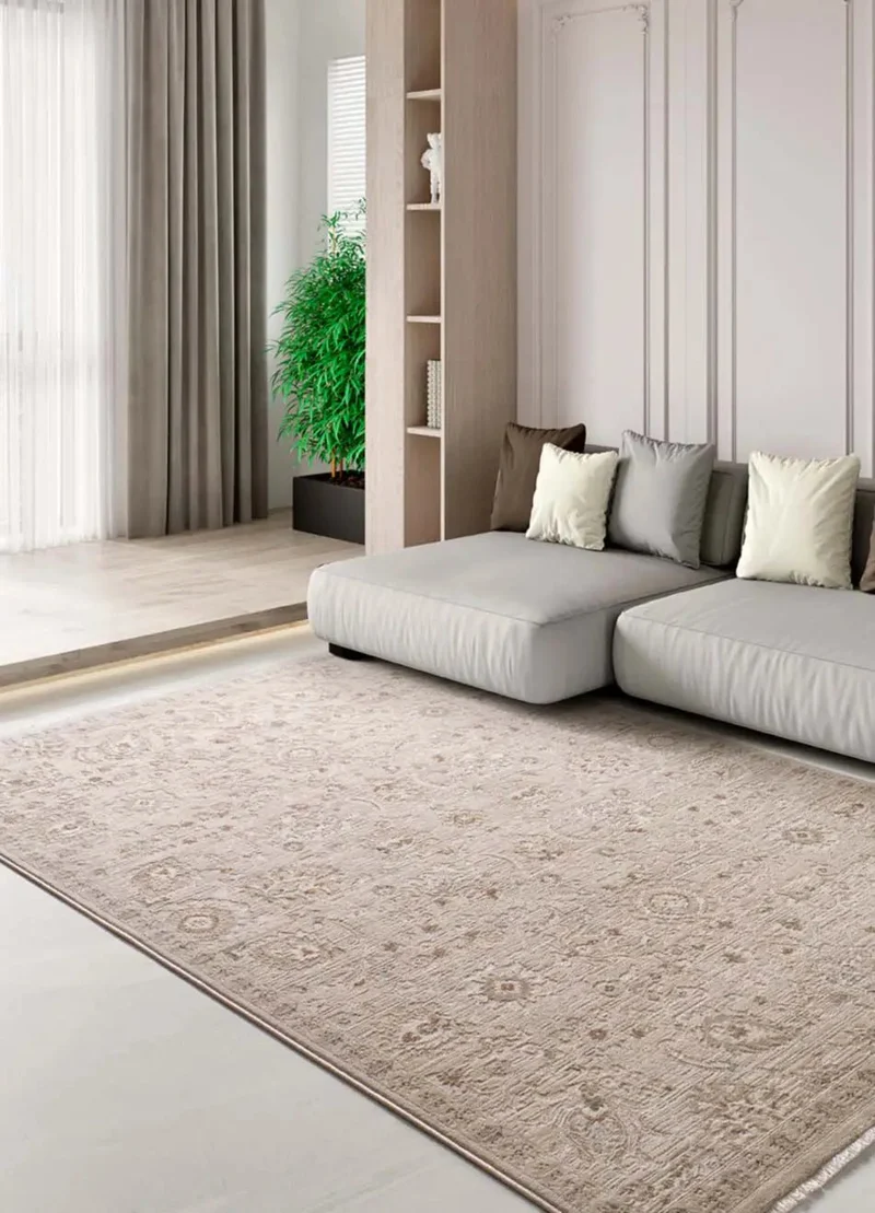 Ona 52081 rug in vintage style, beige