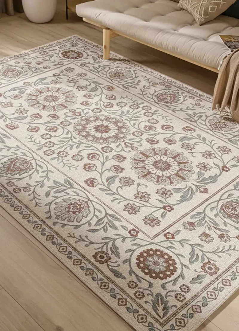Lua 3104 rug in classic style, blue