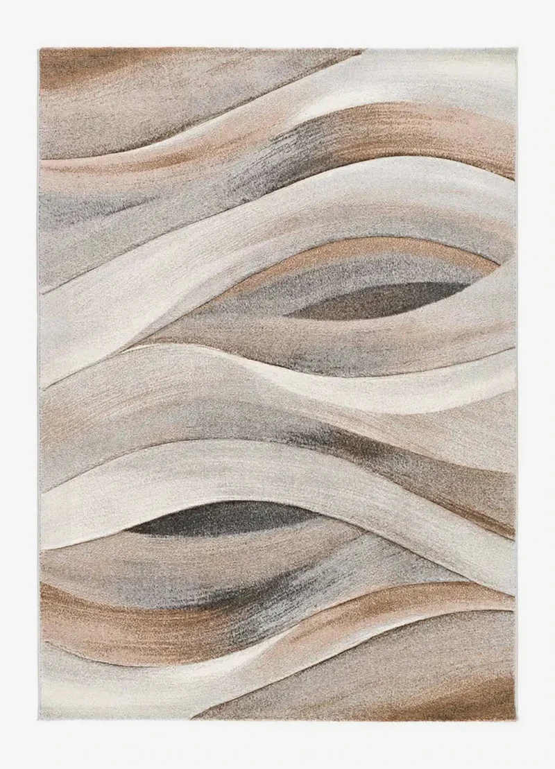 Badet 40126 rug in abstract style, beige