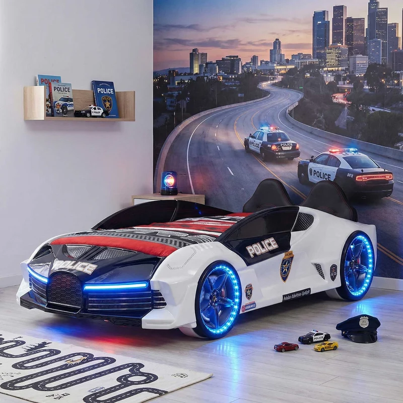 Moon Aero Premium Letto auto - modello Polizia