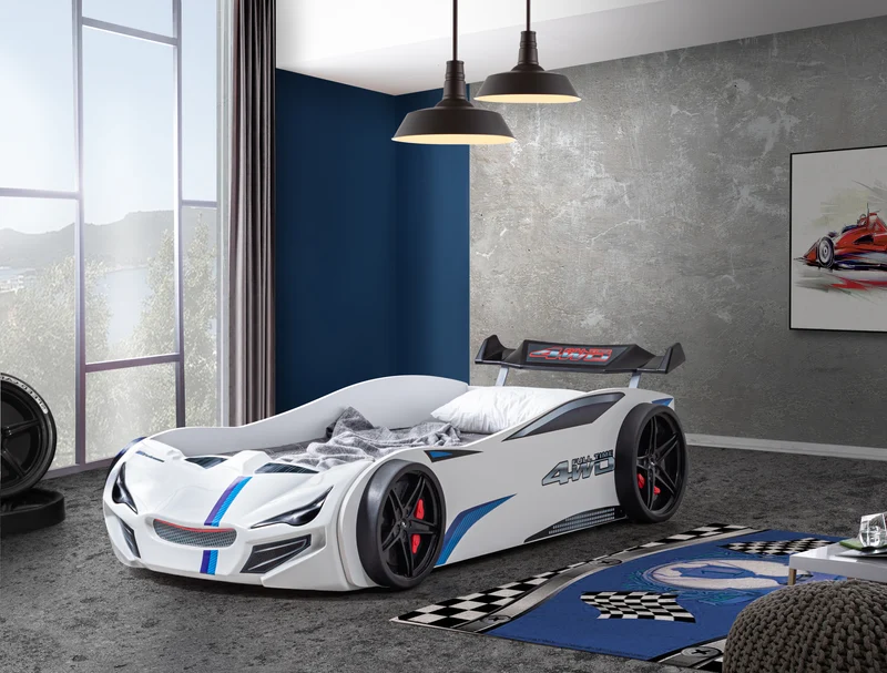 GT1 Eco Letto Auto con LED 90x190cm