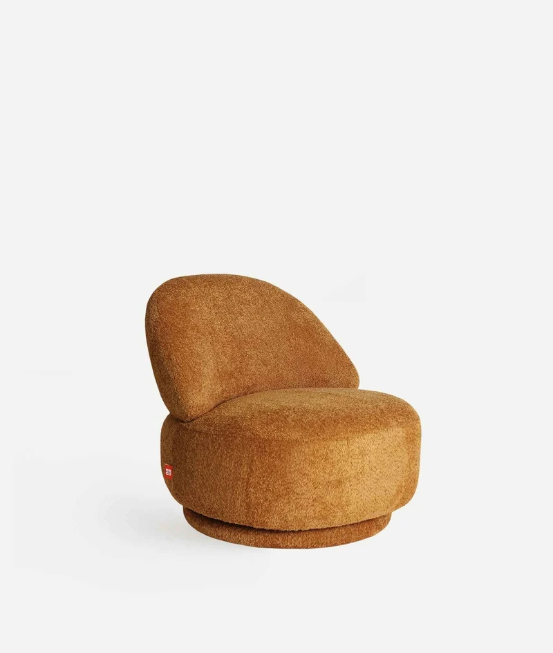 Ayent Contemporary Style Swivel Armchair