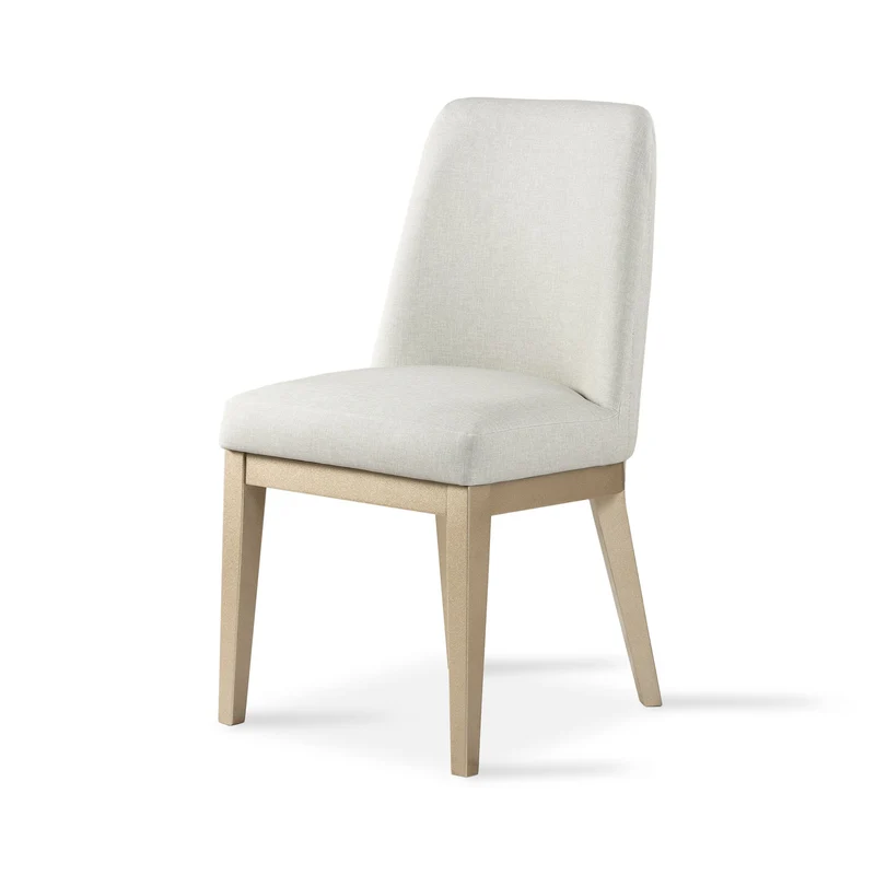 Silla Comedor Marcus Eurolino Blanco Puro, Champaña