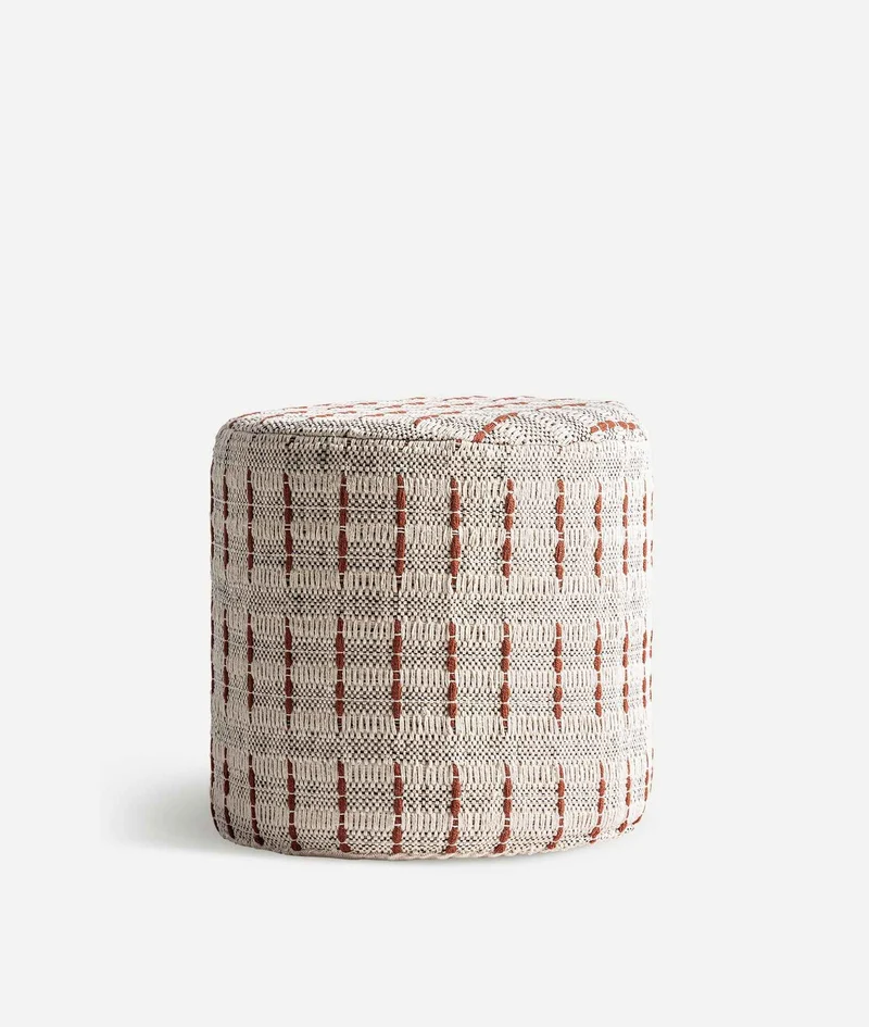 Khales Boho Style Pouf