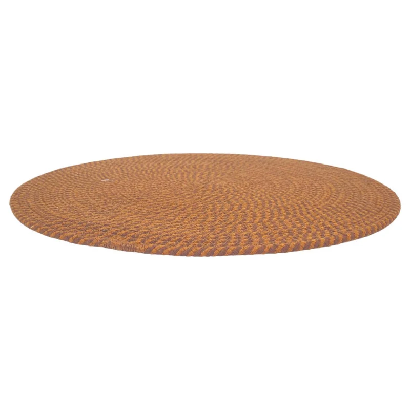 Individual 38X38X0.5 Trenzado Ocre F243