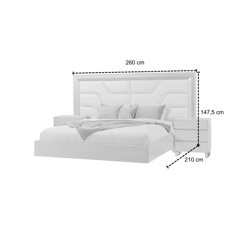 Alcoba King Bulgari Eurolino Premier Perla Greige, Champana