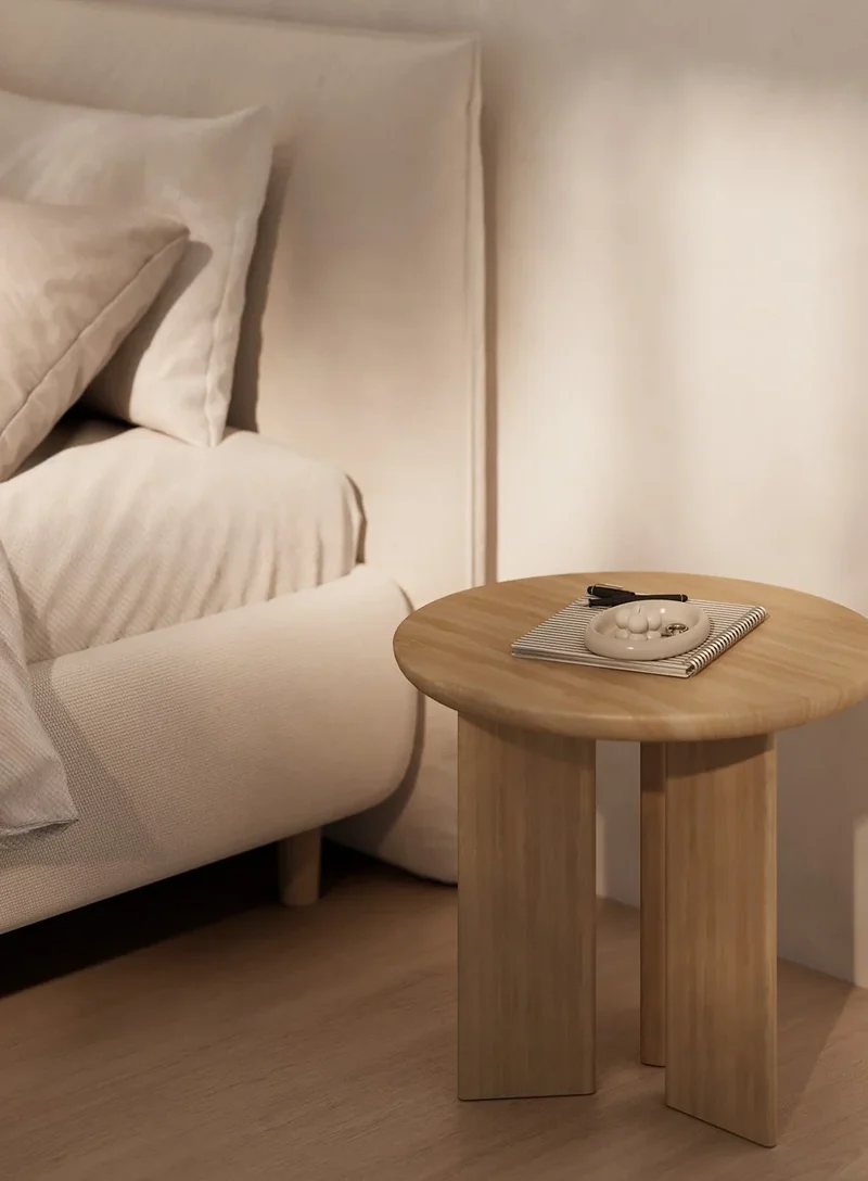 Zen side table in walnut