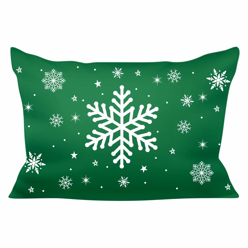 Cojin 30X50 Verde Copo Navidad