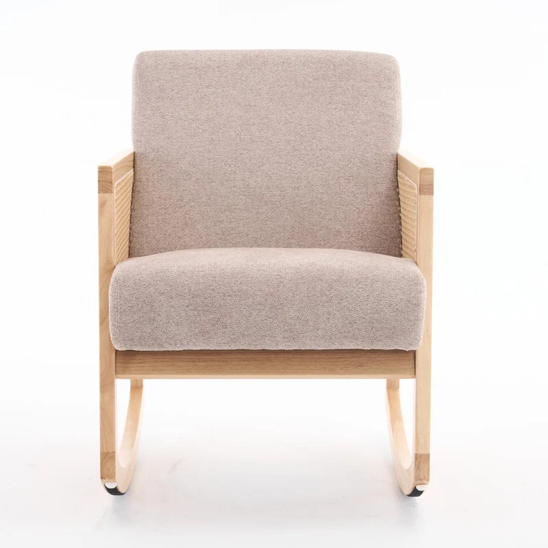 Mecedora Luca Chenille Beige