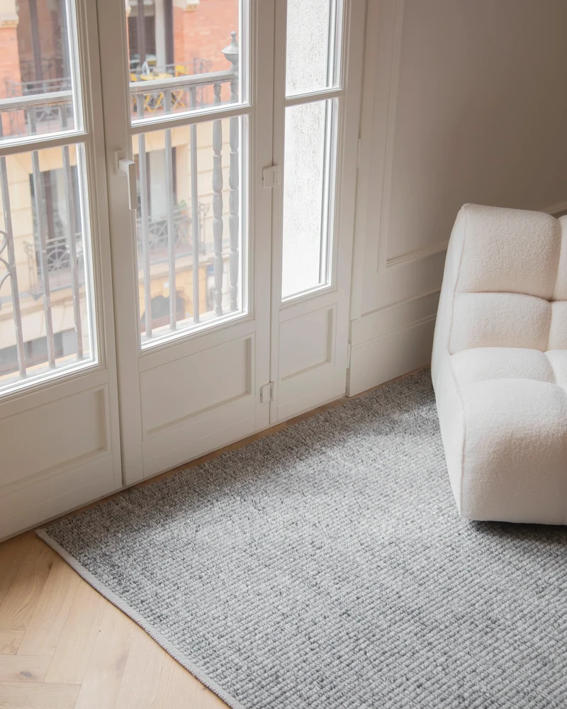 Grey Birma rug