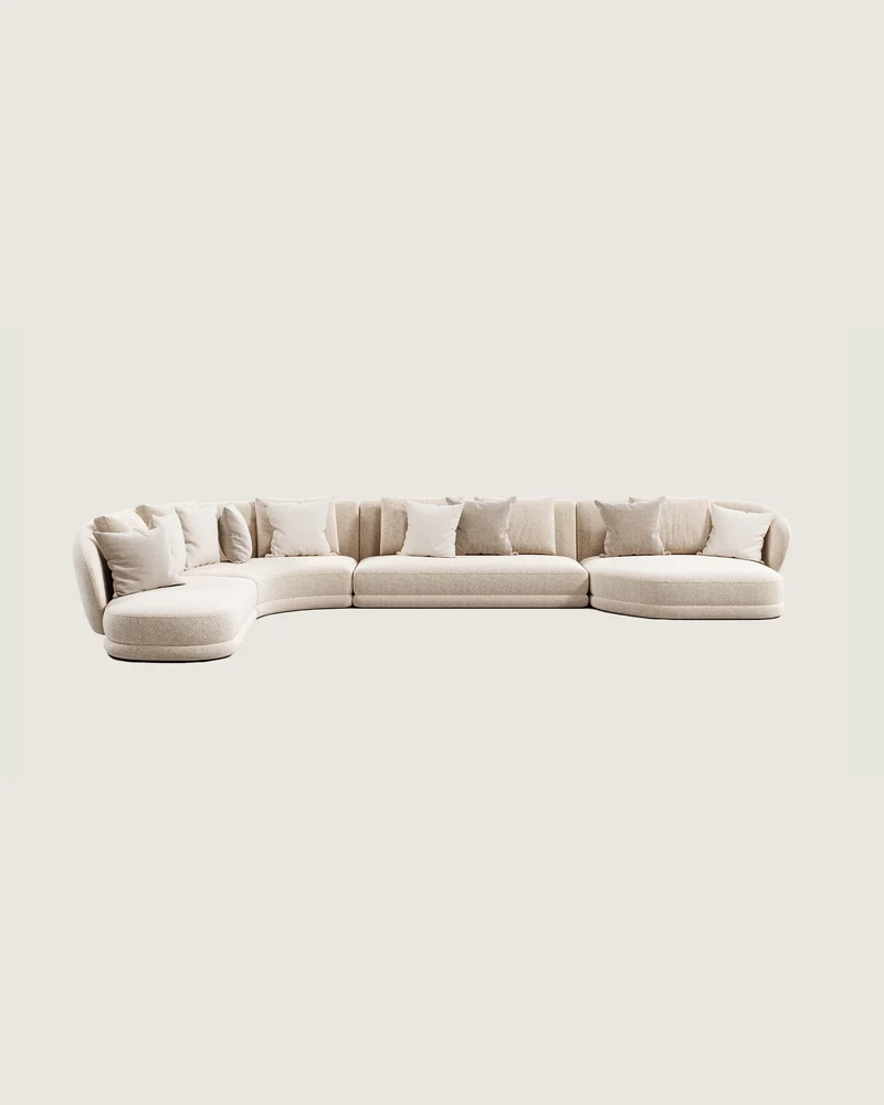 Praga 5-seater corner sofa