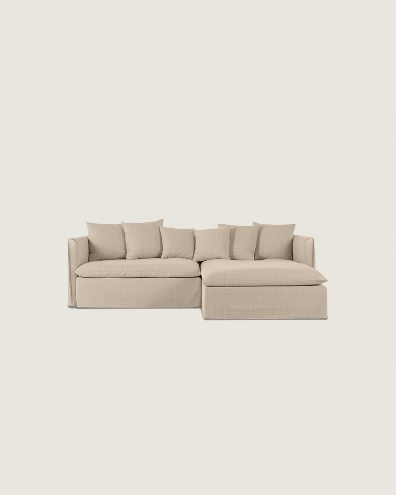 Paris 4-seater chaise longue sofa