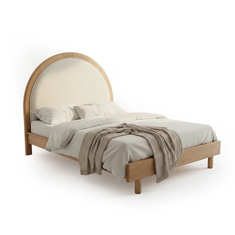 Alcoba Doble Porter Eurolino Boucle Arena, Natural