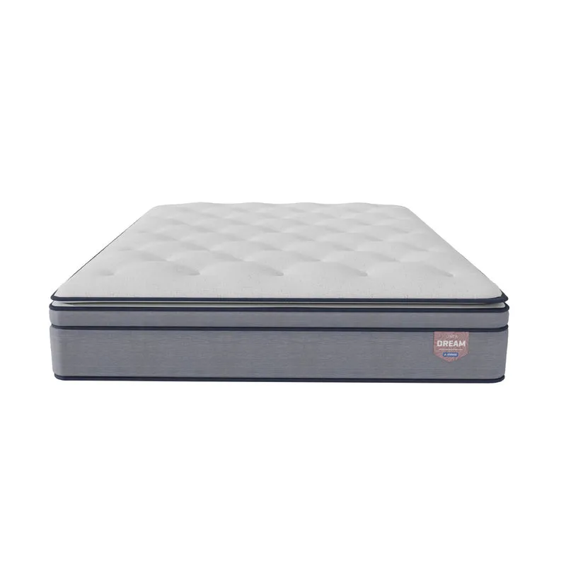 Colchón King Vital Dream Pillow Top + 2 Almohadas