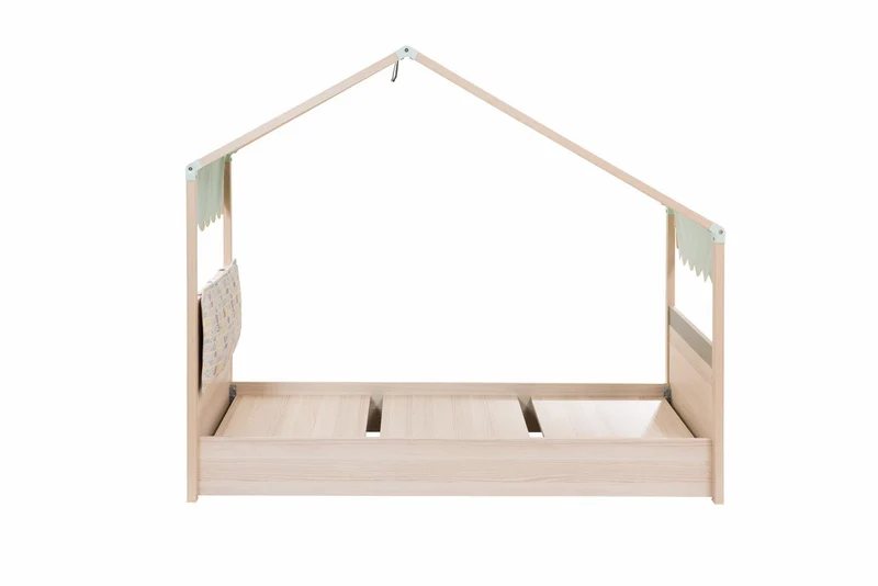 Letto Montessori In Legno 90x200 Cm Con Design Laterale: Comfort E Stile Per Bambini