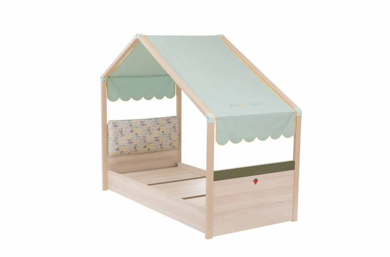 Letto Montessori In Legno 90x200 Cm Con Design Laterale: Comfort E Stile Per Bambini