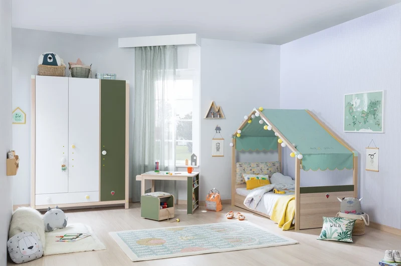 Letto Montessori In Legno 90x200 Cm Con Design Laterale: Comfort E Stile Per Bambini