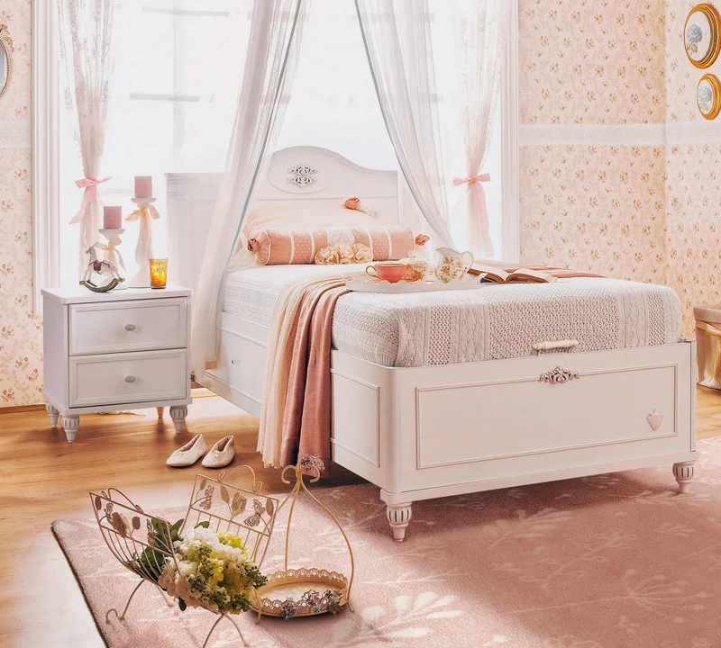 Letto con Contenitore Romantic