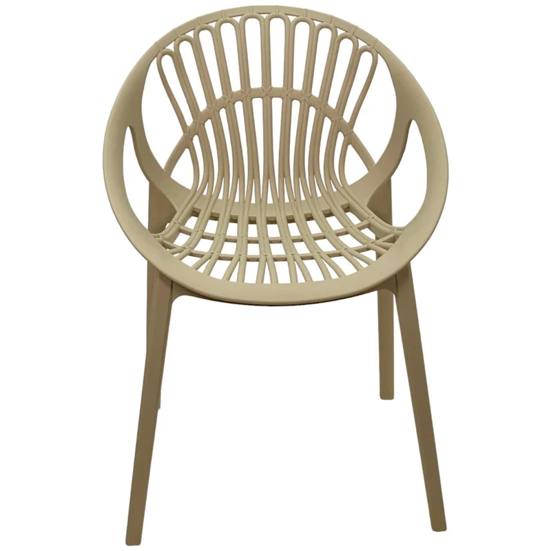 Silla Exterior 58X59X81 Agata Beige