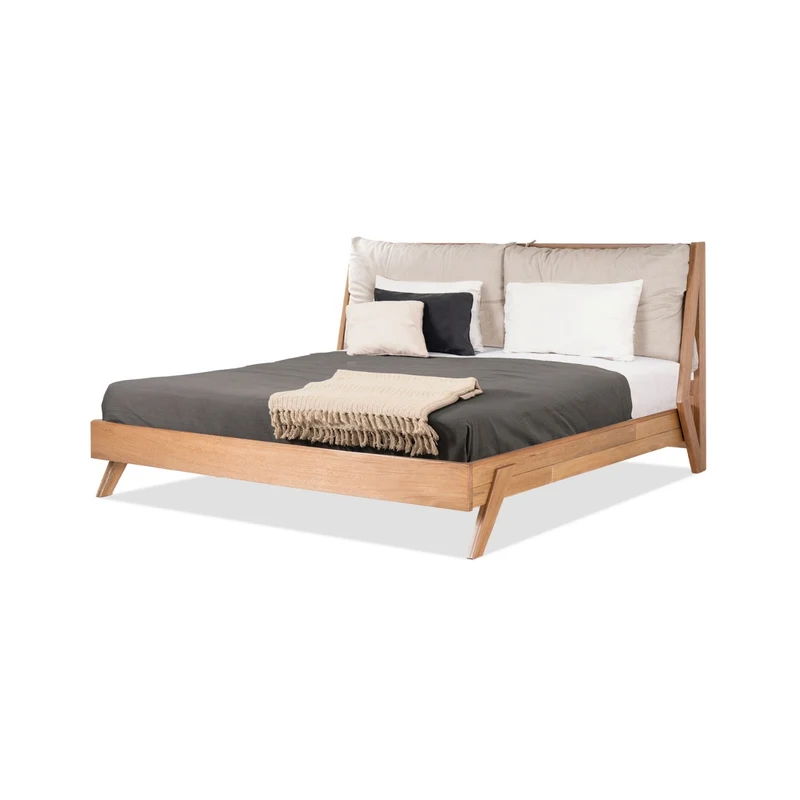Cama Semi Doble Alky Crudo, Natural