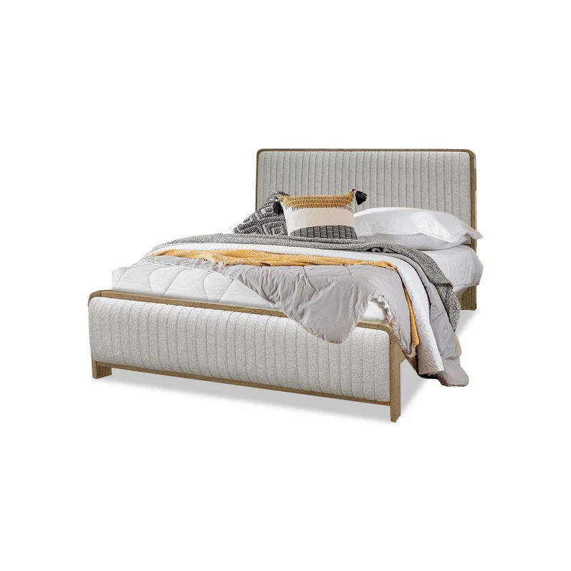 Juego de Alcoba Doble Celeste Beige, Natural