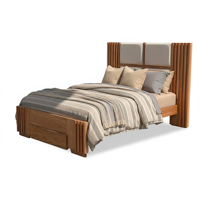 Alcoba Semidoble Texas Eurolino Bali Beige, Natural