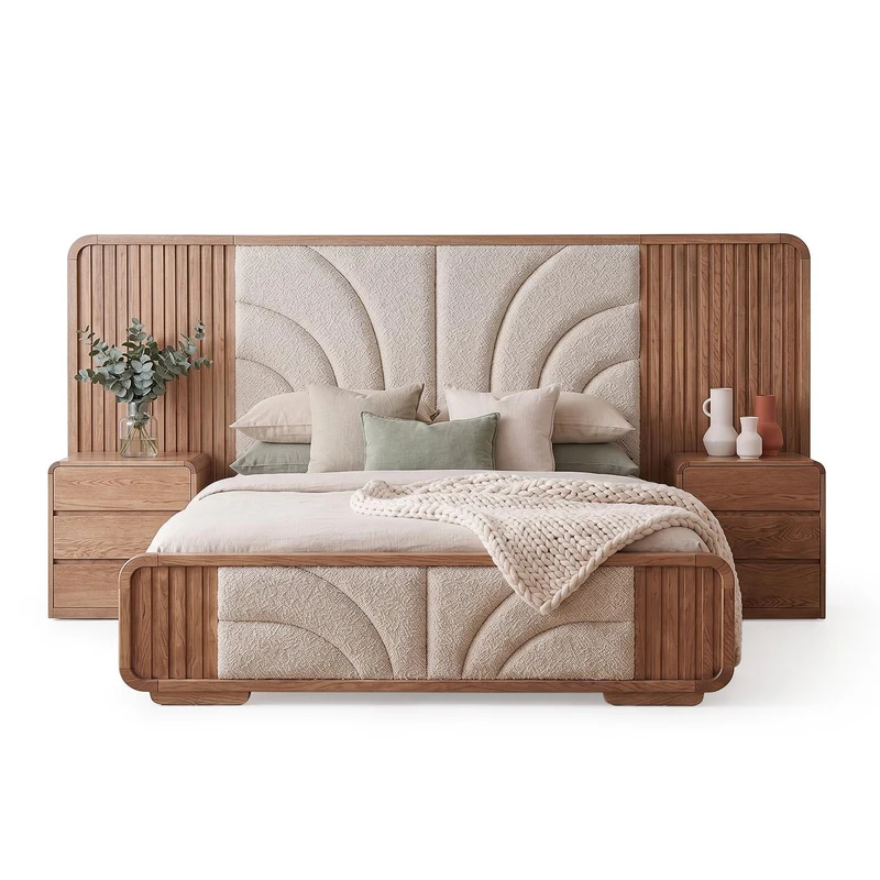 Cama Doble Malaga Eur Boucle Arena/Nat