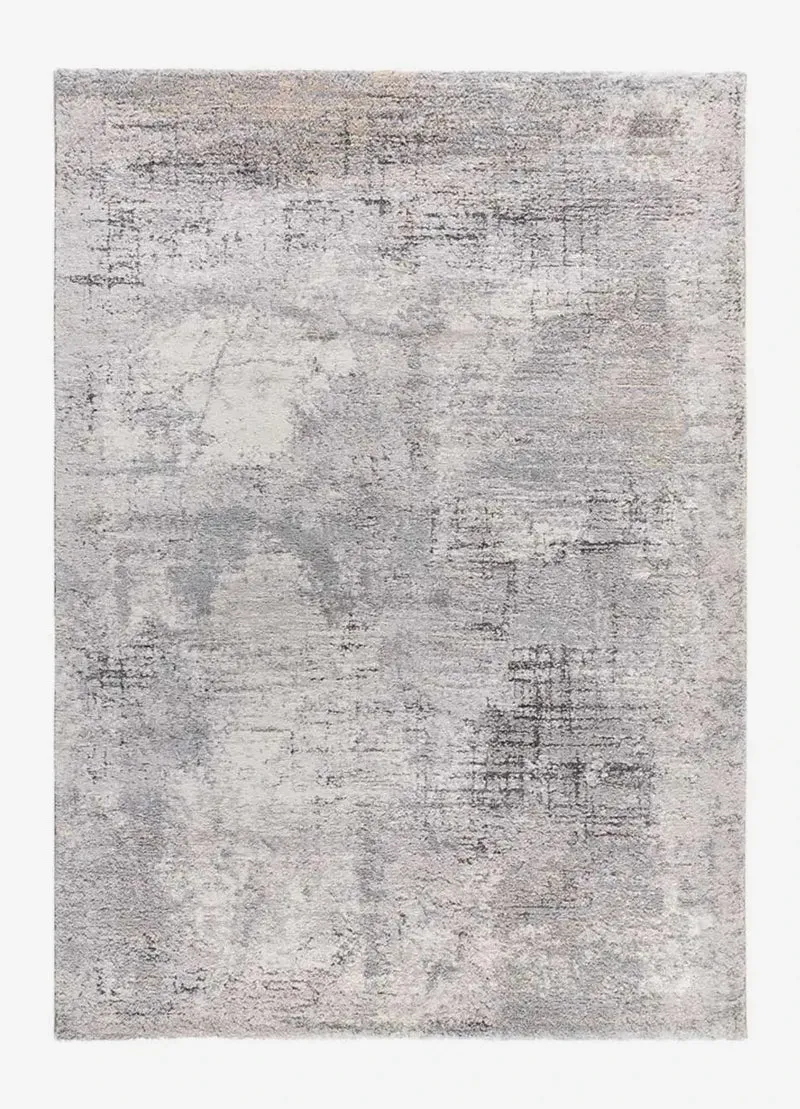 Kivet 9060 abstract shaggy rug in grey