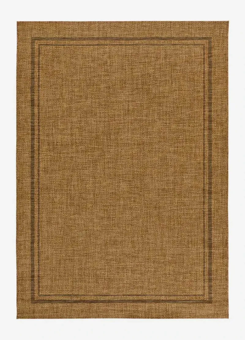 Guinea 28805 jute-look geometric rug in beige