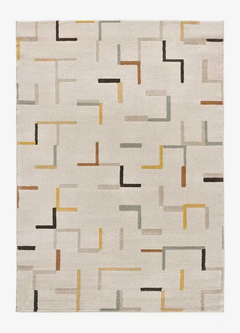Domus 32375 geometric style rug in multicolor