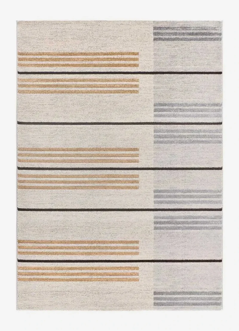 Craft 12929 ethnic style rug in grey and beige