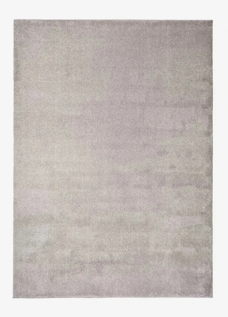 Montana plain rug in minimalist style, silver