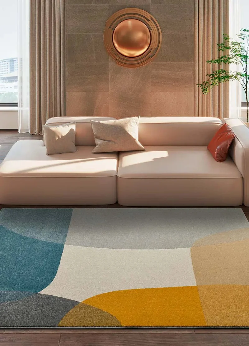 Monic 12322 rug in geometric style, multicolour