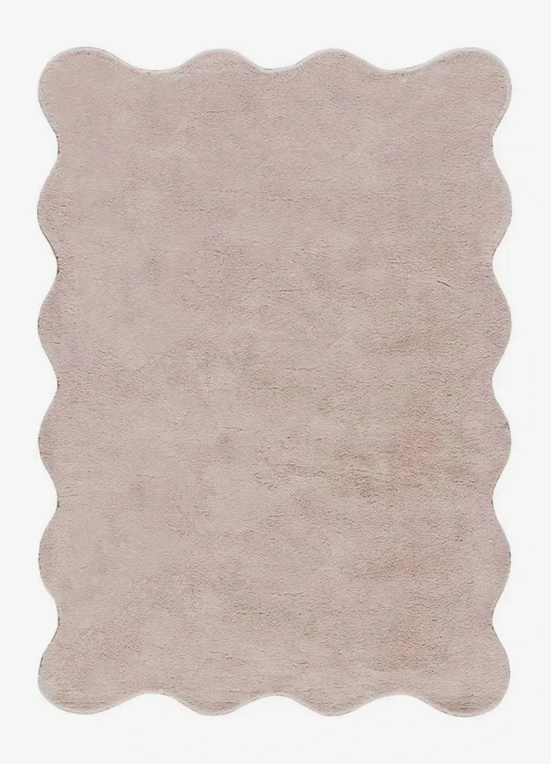 Plain Mellow rug in minimalist style and makeup color