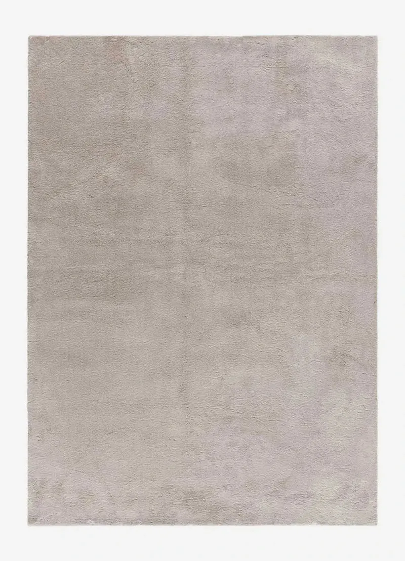 Minimalist-style loft rug in stone