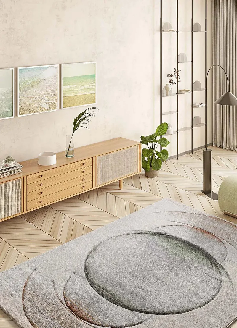 Libet 40402 modern style rug in beige