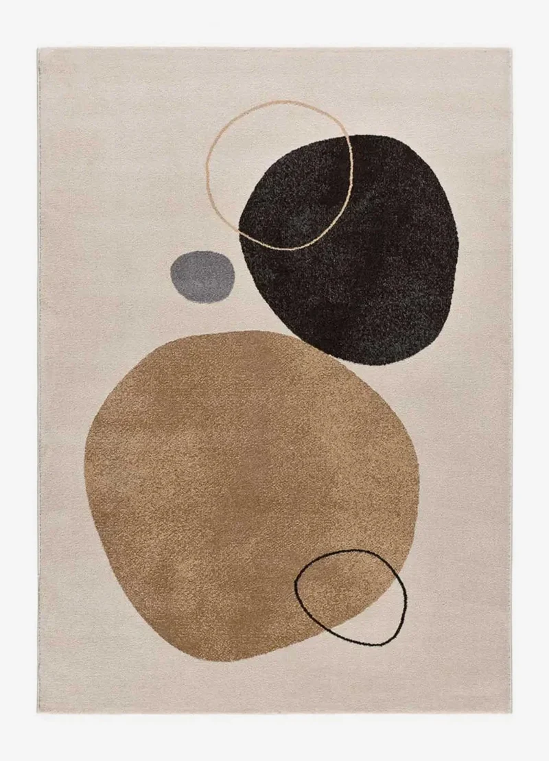 Lessia Peblinne modern style rug in beige