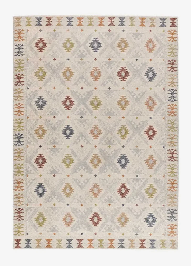 Tamaris 16805 rug in ethnic style, multicolour