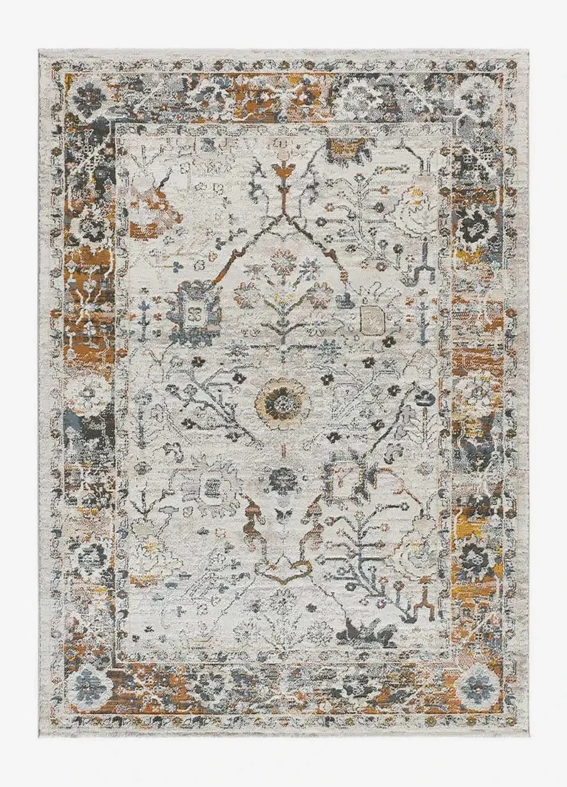 Springs 3901 rug in vintage style, multicolour