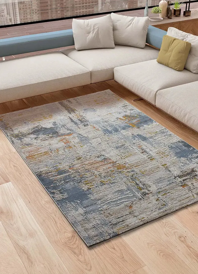 Springs 2498 rug in abstract style, multicolour