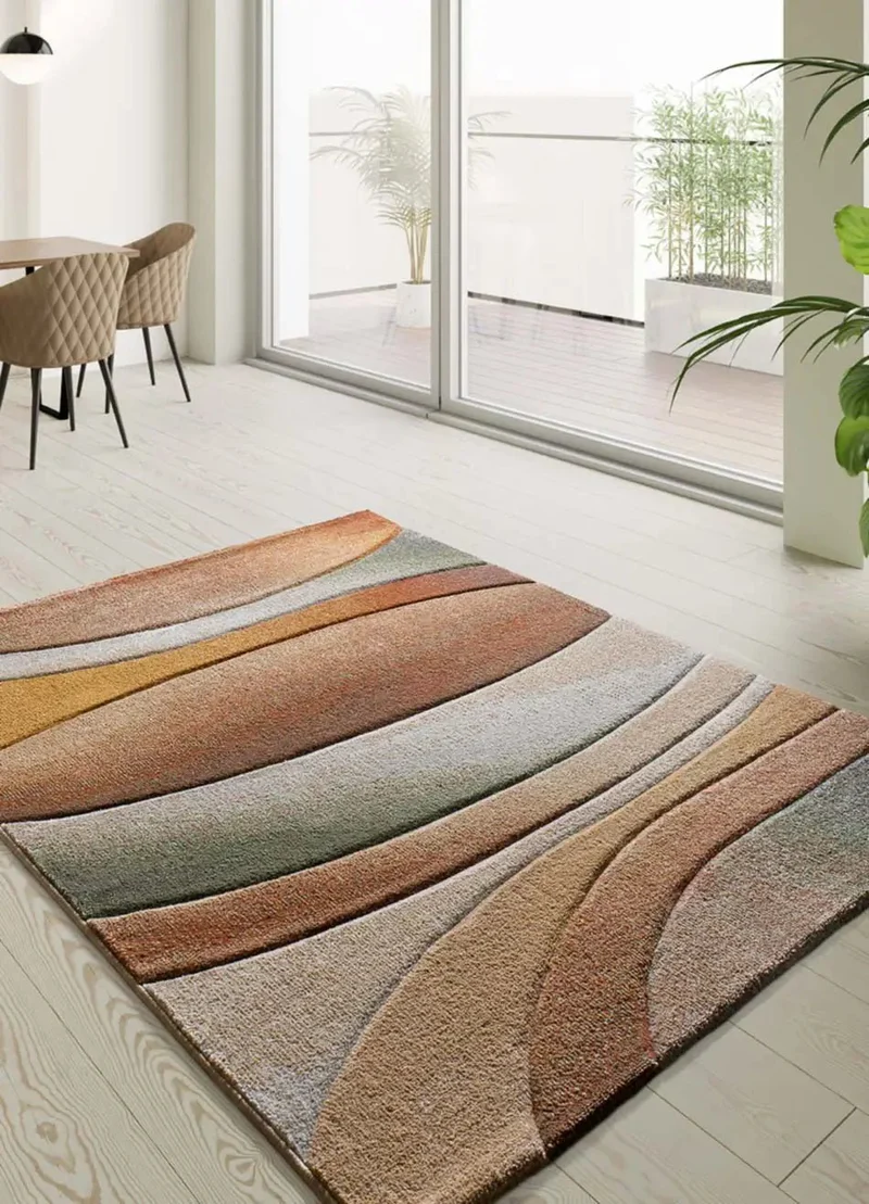 Sora 40324 rug in abstract style, multicolour