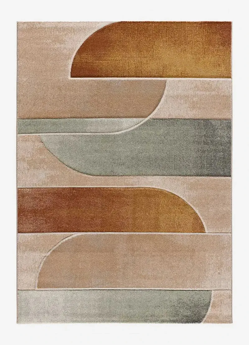 Sora 40323 rug in abstract style, multicolour