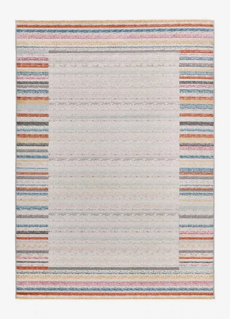 Samara 54573 rug in geometric style, multicolour