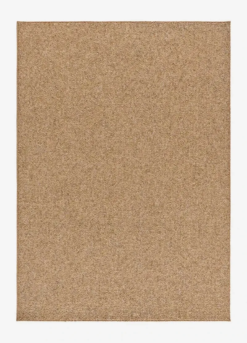 Petra plain rug in minimalist style, natural